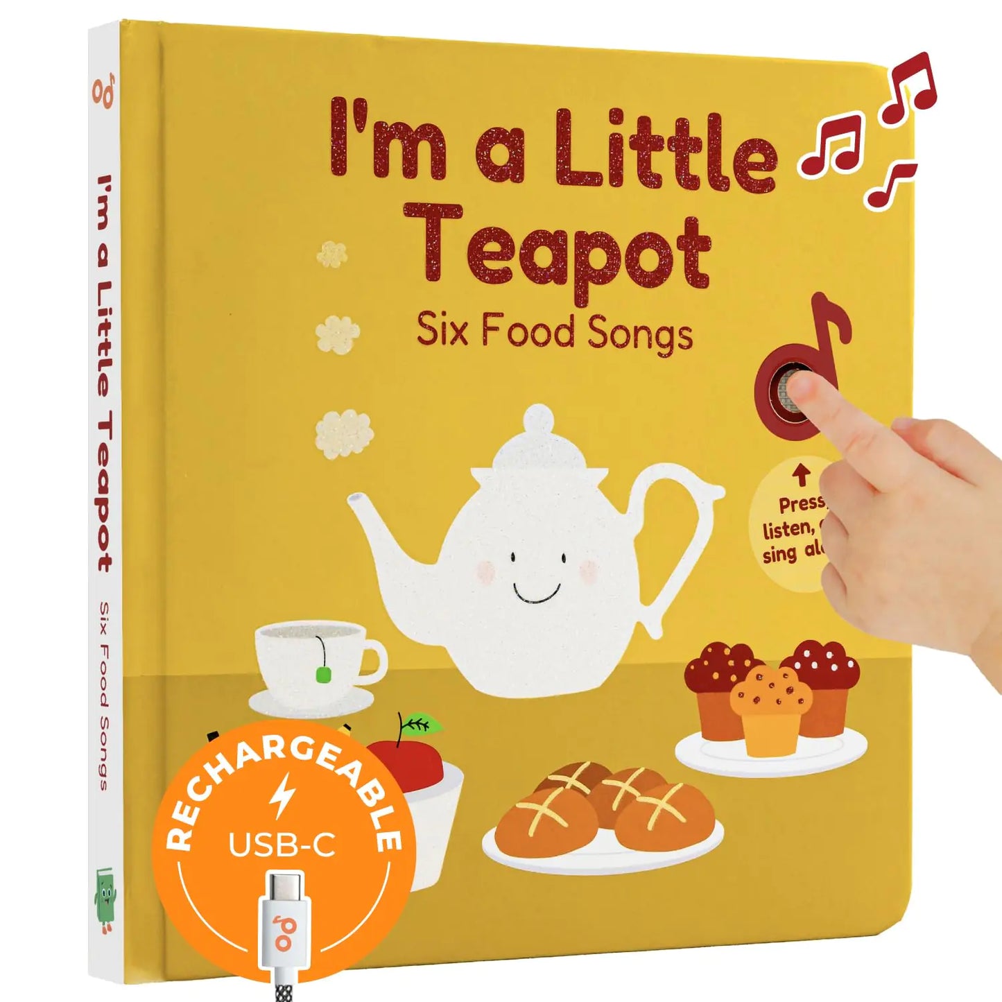 Interactive Musical Book for Toddlers 1-3