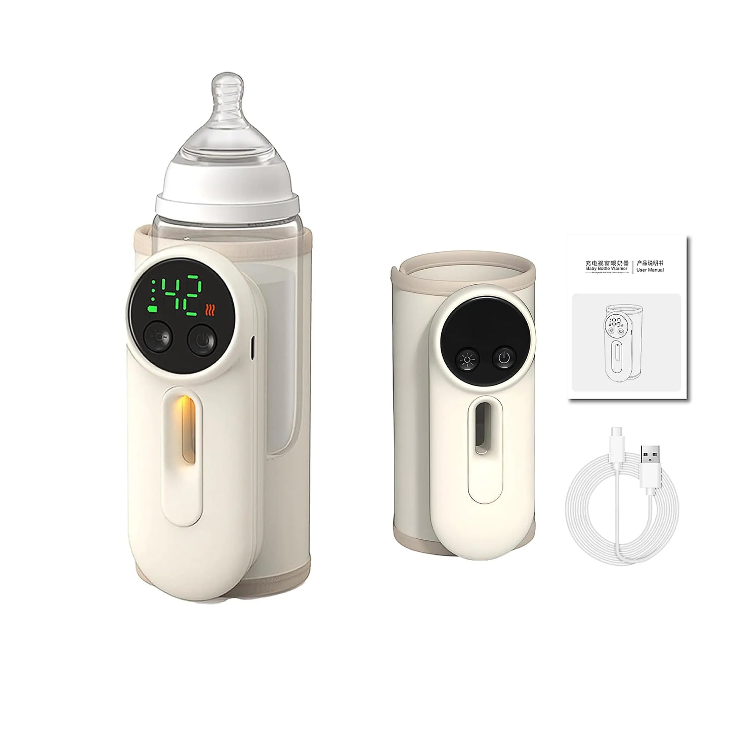 Portable Bottle Warmer for Travel Upgraded