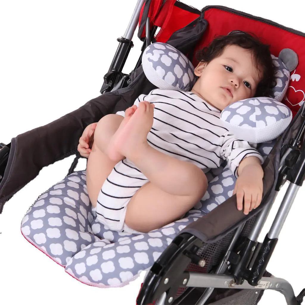 Baby Stroller Sleeping Pad with Body Support Cushion