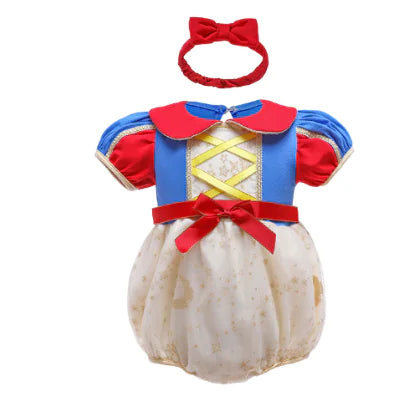 Snow White Baby Bodysuit Set (One Set)