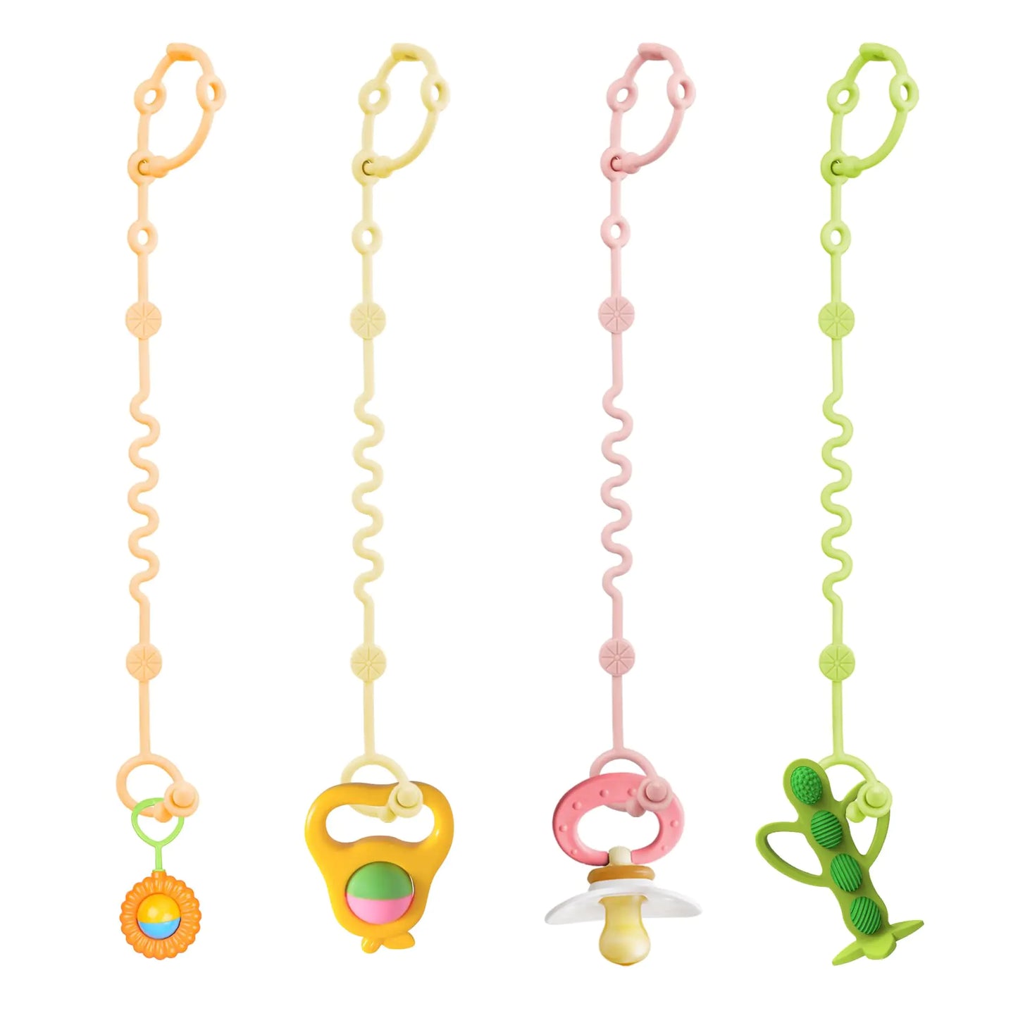 Toy Straps for Baby Adjustable Toy Holder