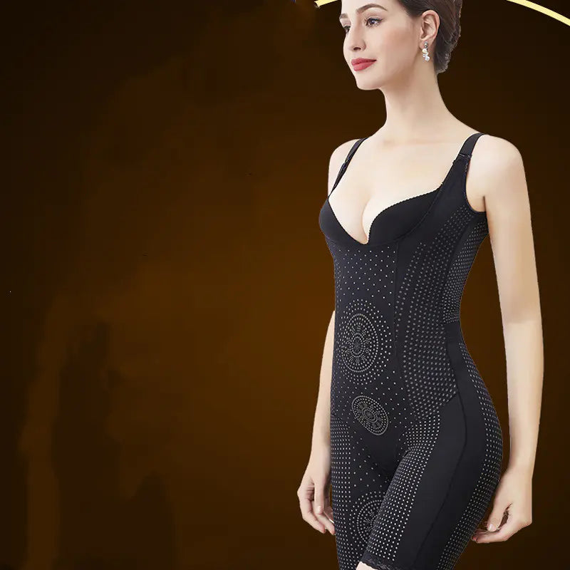 Caffeine Infused Shaping Bodysuit for Postpartum Care