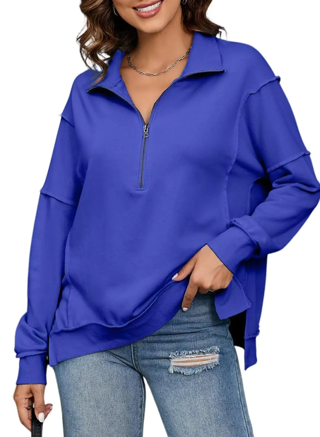 Women Long Sleeve Trendy Tops Comfy Workout