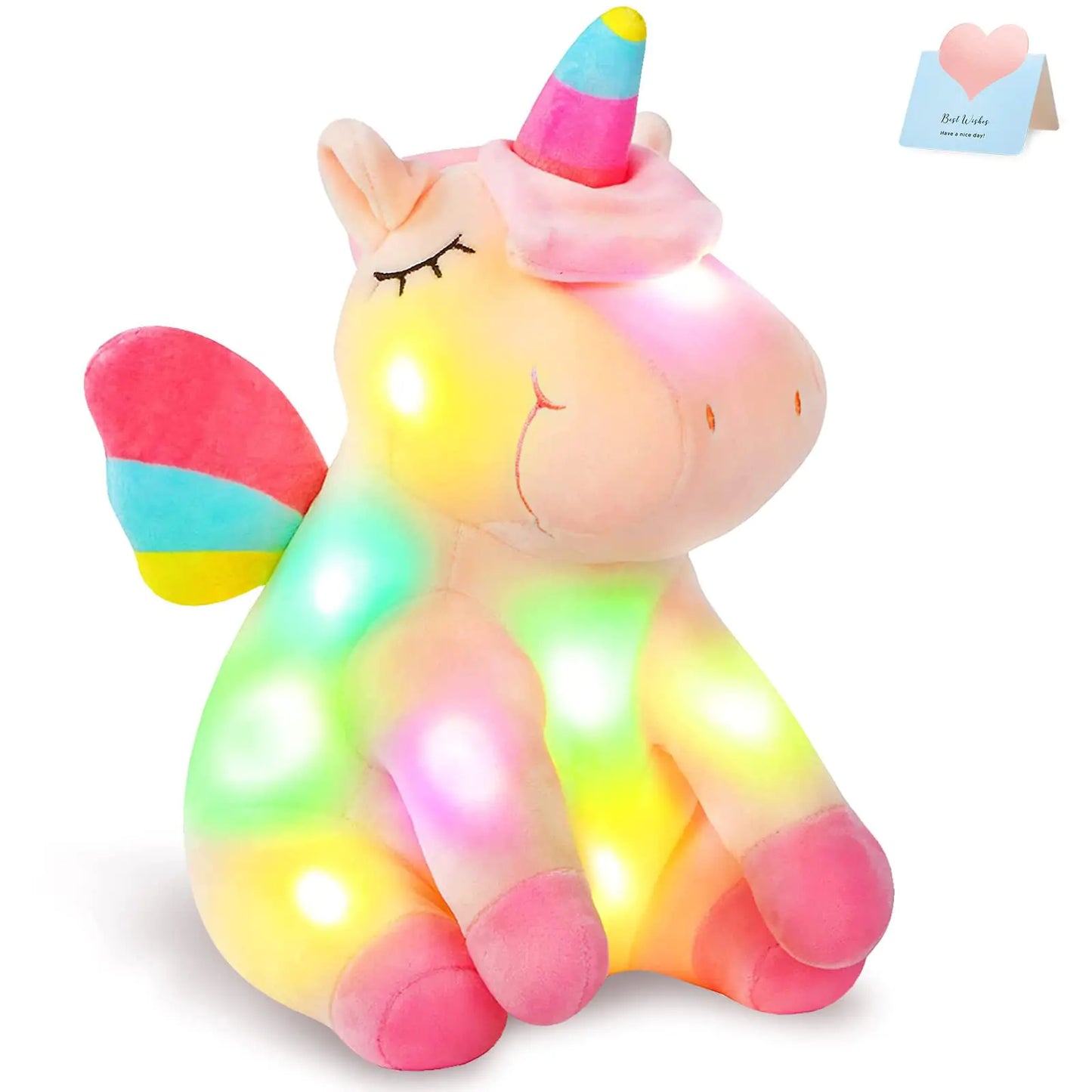 Athoinsu Light up Pink Unicorn