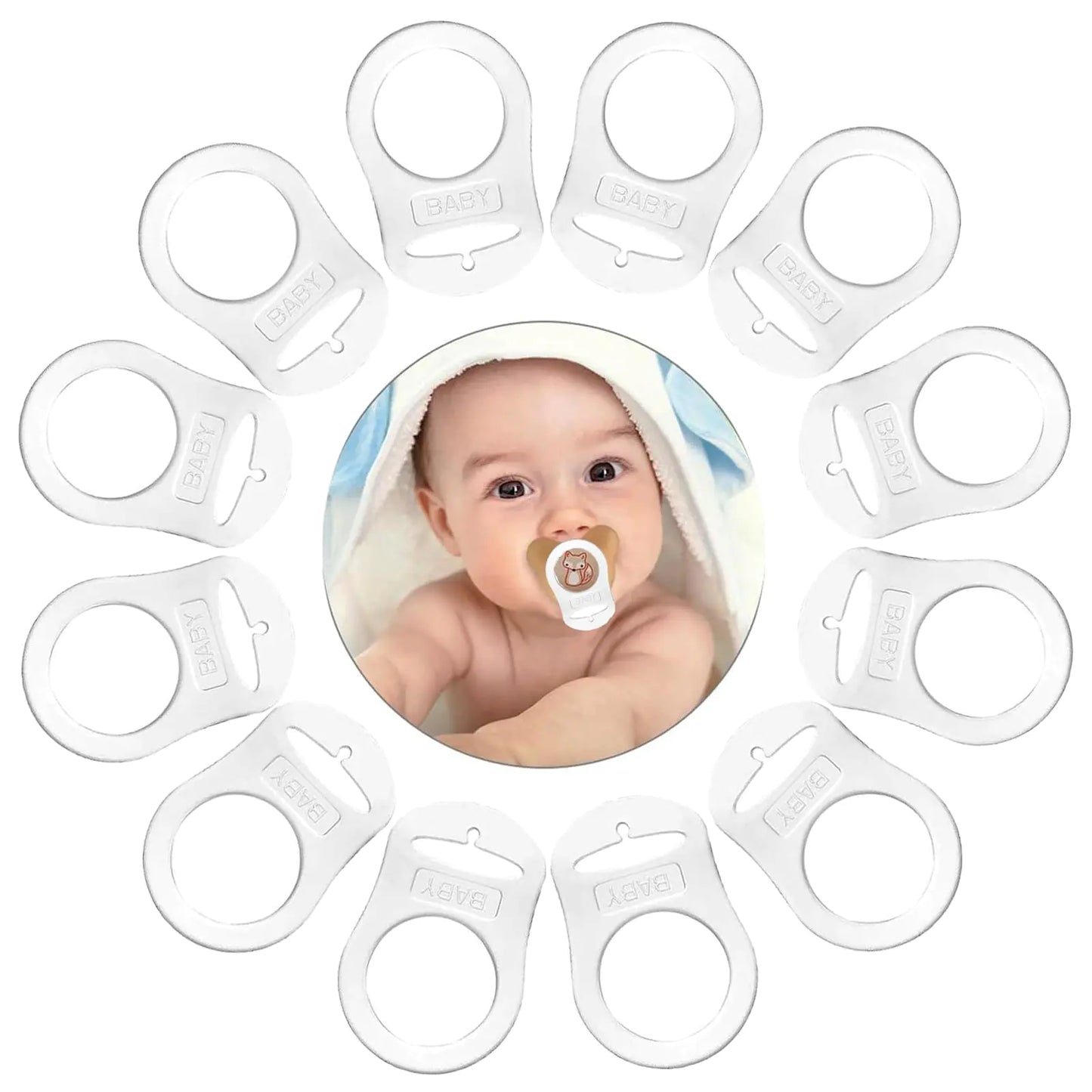 10 Pcs Baby Dummy Pacifier