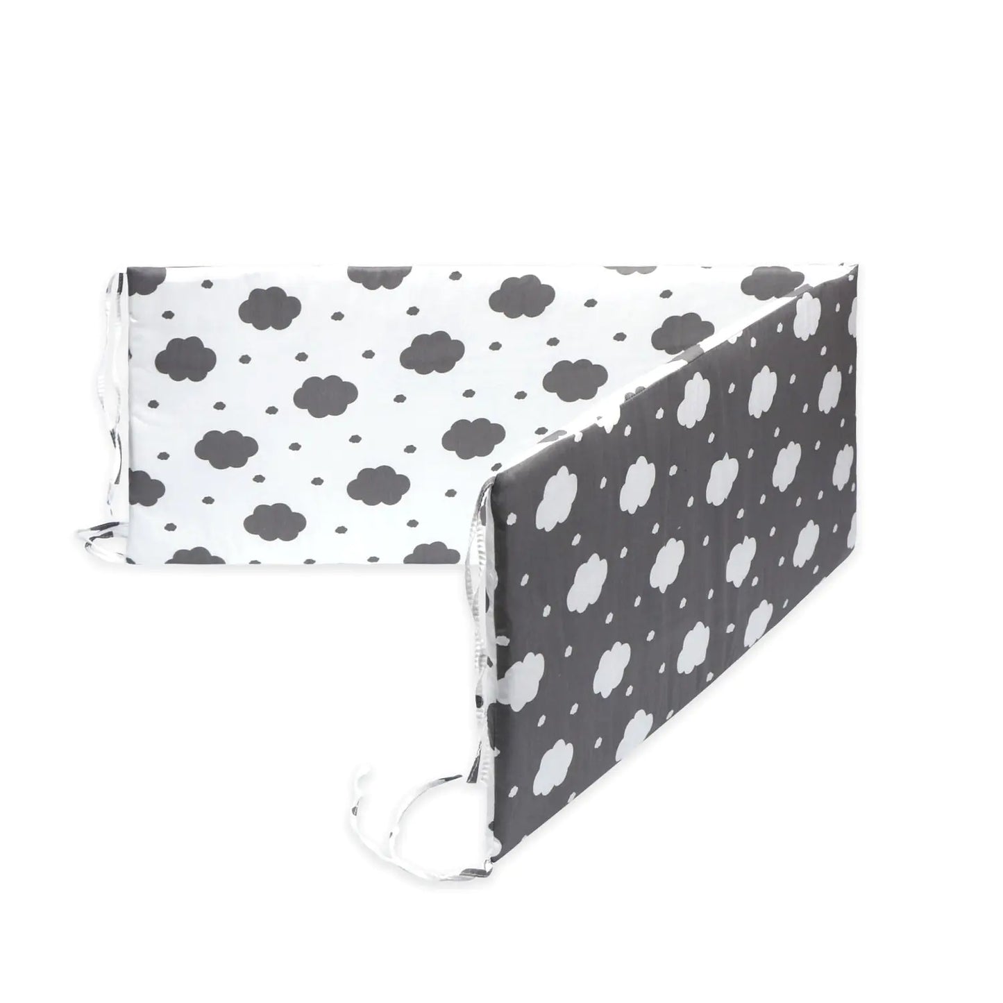 Thick One-Piece Crib Bumper Cushion for Baby Bed