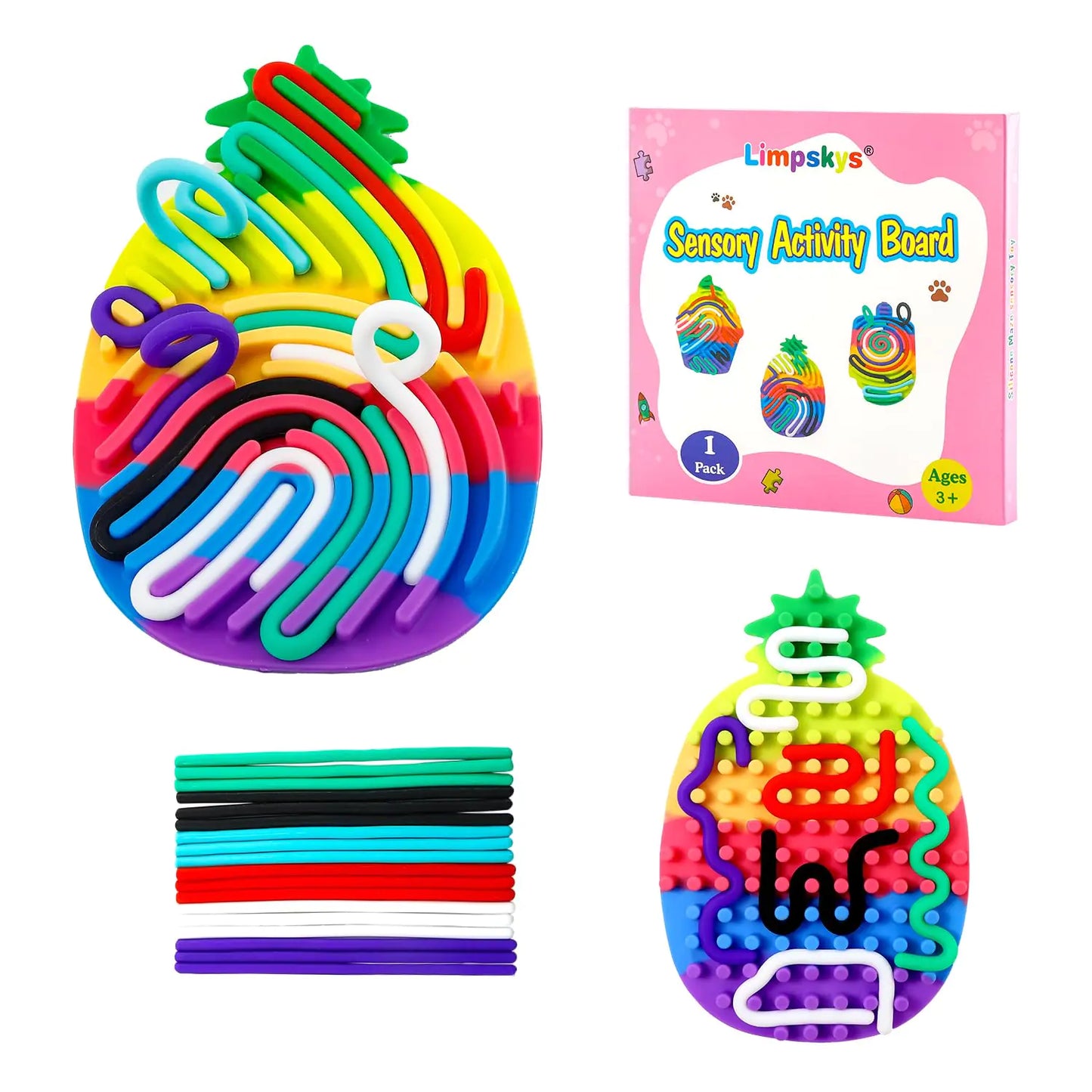 Sensory Activity Board Silicone Maze sensory Toy