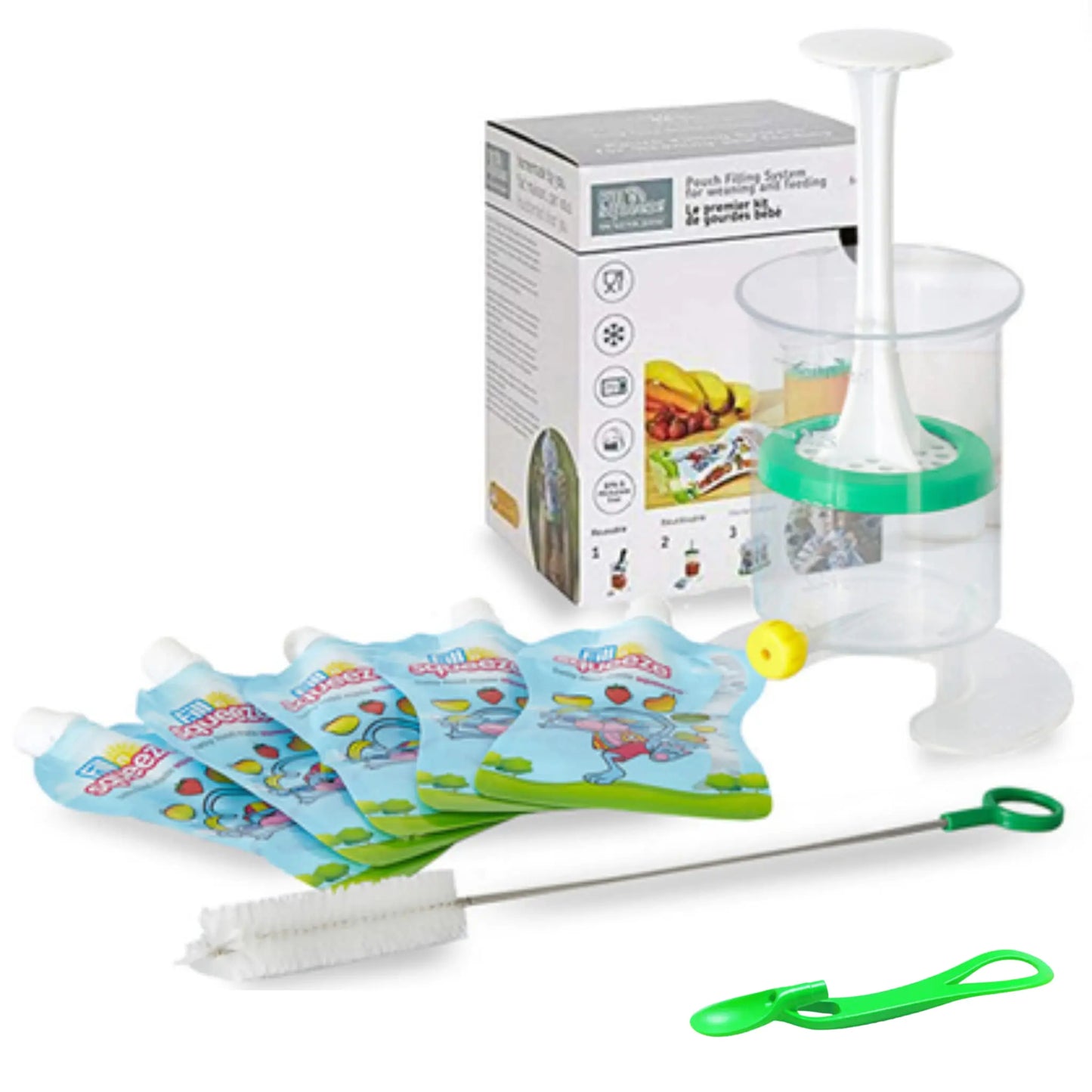 Fill n Squeeze Baby Weaning Set Starter Pack