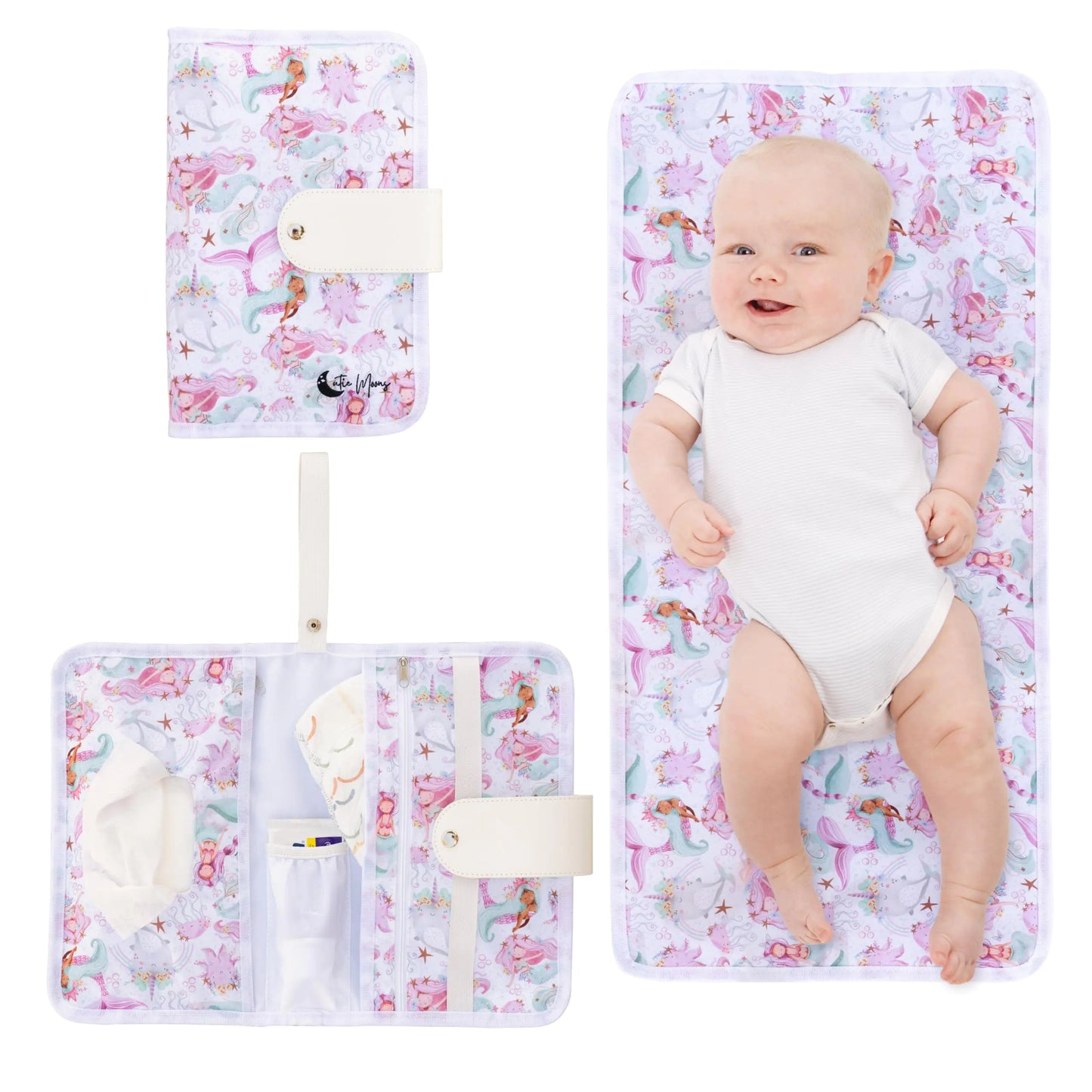 Cutie Moons Portable Changing Pad