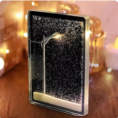 Magic Snowy Landscape Night Lights
