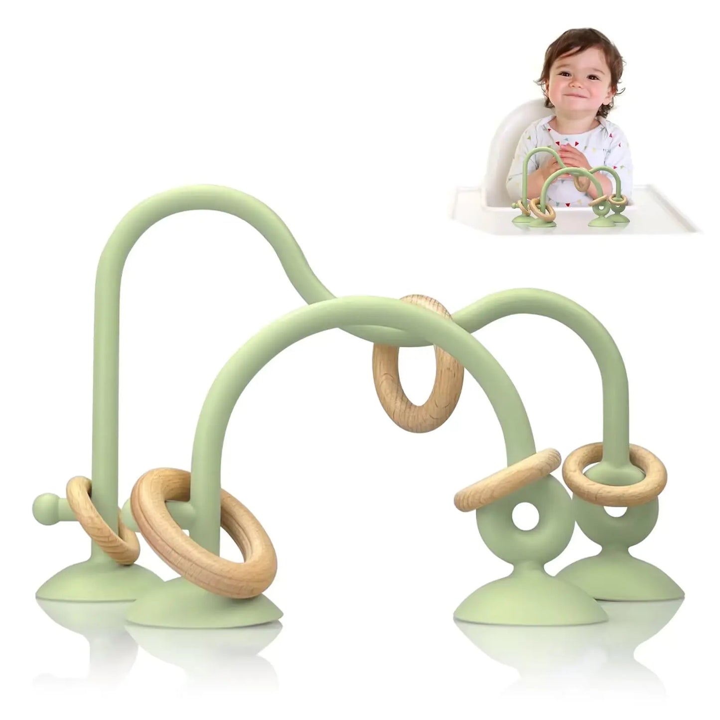 Baby Teething Toy High Chair Suction Cup