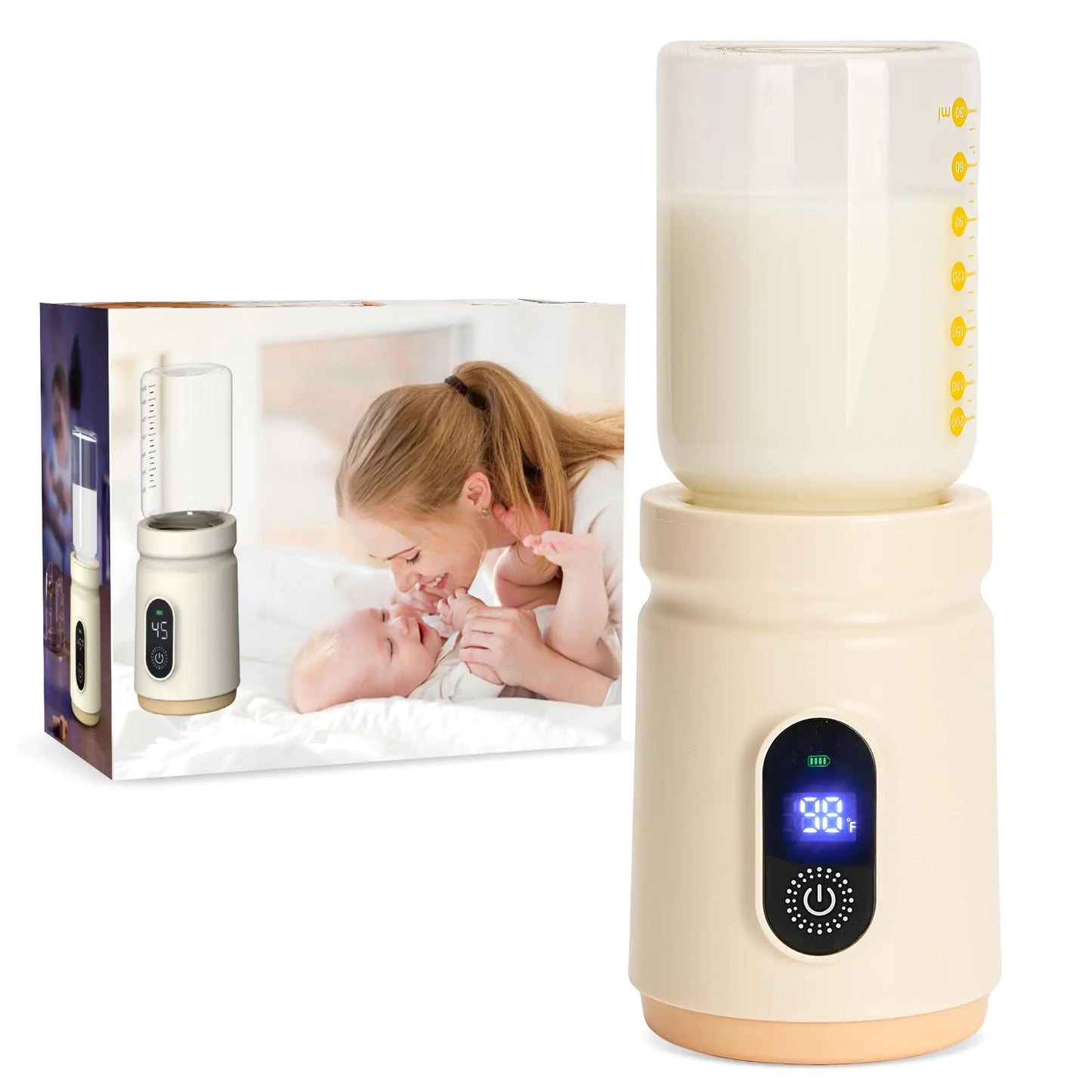Portable Bottle Warmer with Fast Heating