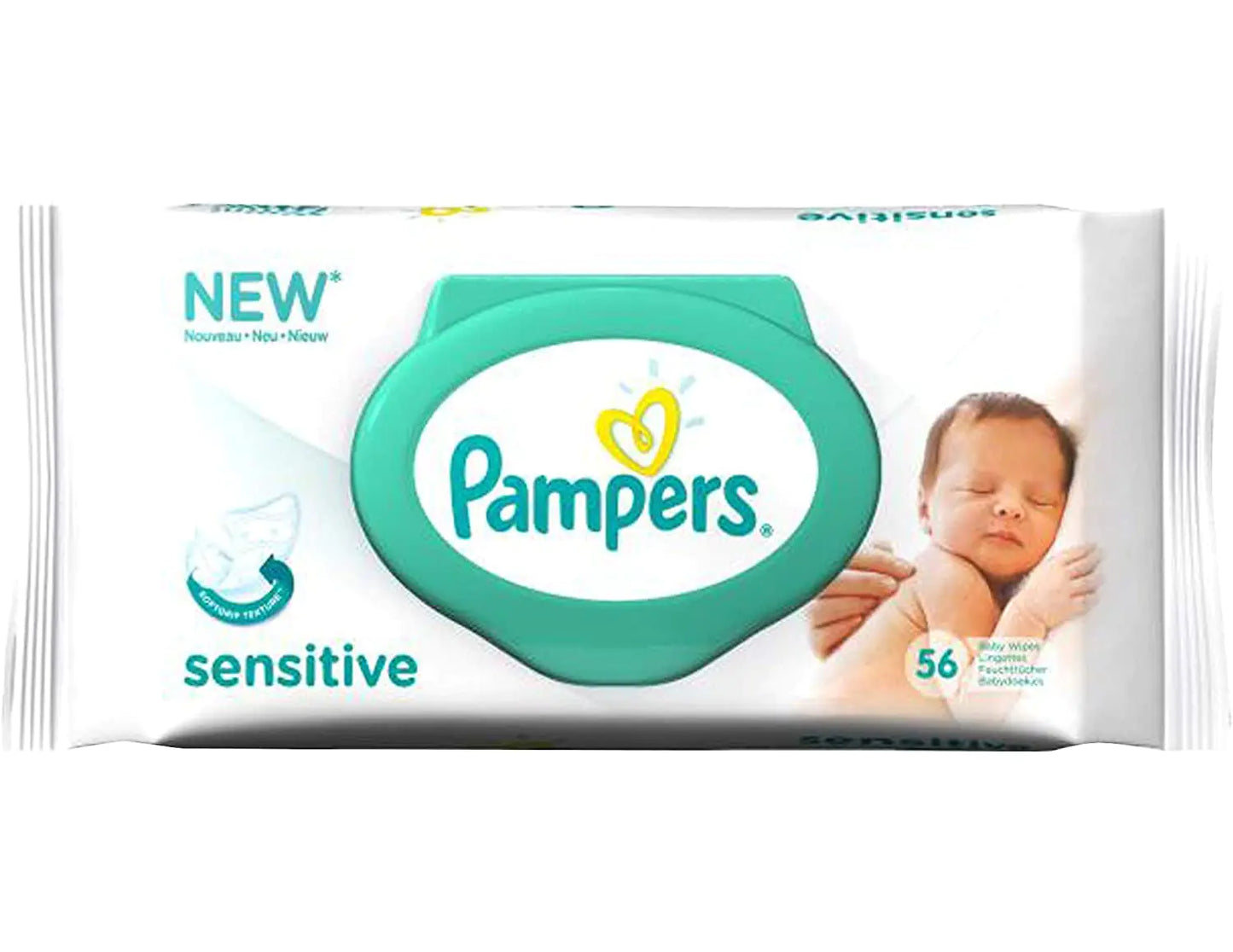 Sensitive - Baby Wipes - 56 Wipes