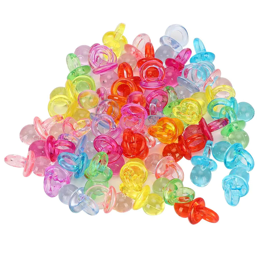 100Pcs Acrylic Baby Pacifier
