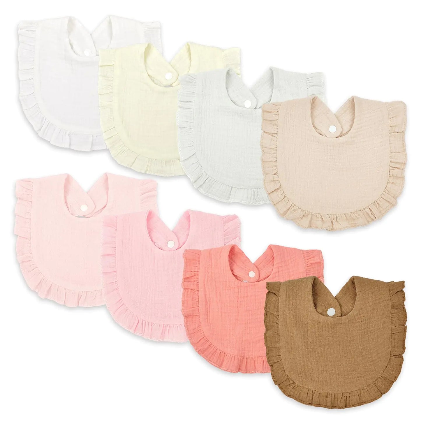 Muslin Bibs Baby Drooling Bibs for Unisex