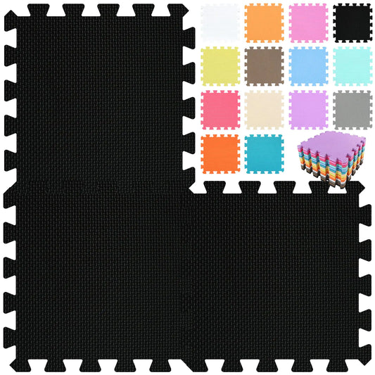 18 Tiles Interlocking Puzzle Foam Floor Mats