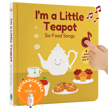 Interactive Musical Book for Toddlers 1-3