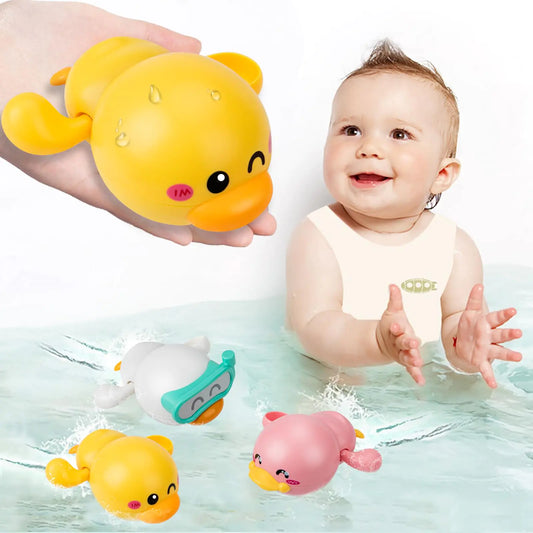 3 Pack Swimming Duck Baby Bath Toys