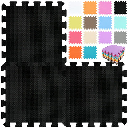 18 Tiles Interlocking Puzzle Foam Floor Mats