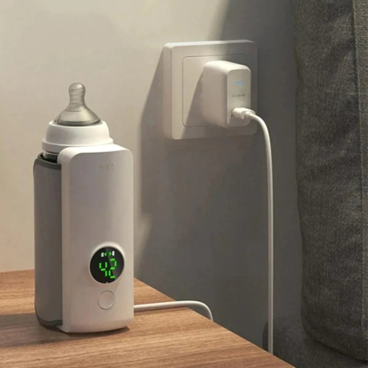 Wireless Rechargeable Baby Bottle Warmer