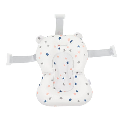 Baby Bath Seat Cushion Foldable Adjustable Infant Bath Supporter