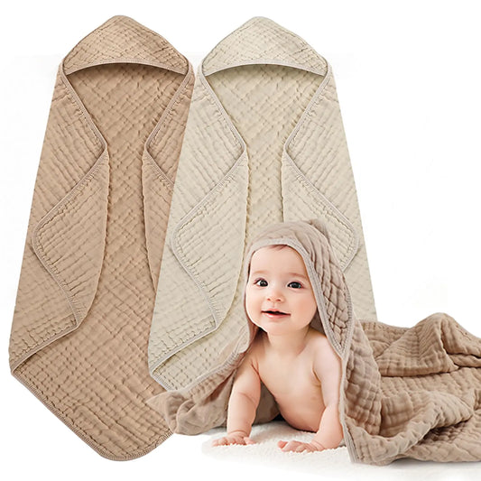 Hooded Baby Bath Towels 2 Pack