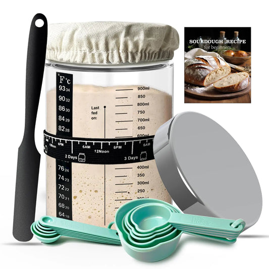Lid Recipe Cover Spoon Starter Kit