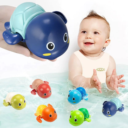 6 Pcs Swimming Turtles Bath Toys for Toddler
