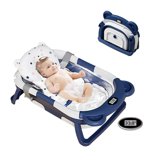 Baby Bath Tub Bear Foldable Bathtub