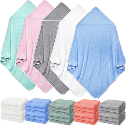 5 Pcs Baby Bath Towel